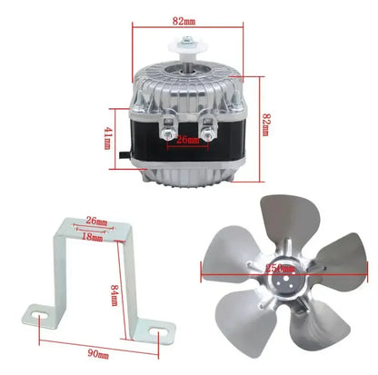 25W 35W 40W 60W 75W 100W motor for refrigerator cooling and condensation use freezer condenser fan motor