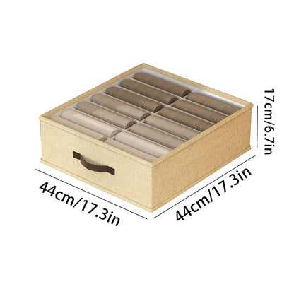 Sports Bra Underwear Organizer Storage Box Panties Socks Storage Boxes Wardrobe Clothes Organizer Cabinet Drawers Separator Box