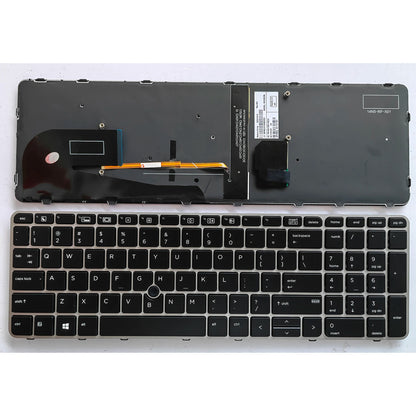 US Laptop Keyboard for Hp Zbook 15u G3 G4 Elitebook 755 G3 G4,850 G3 G4 836623-B31 836621-031 L89916-001