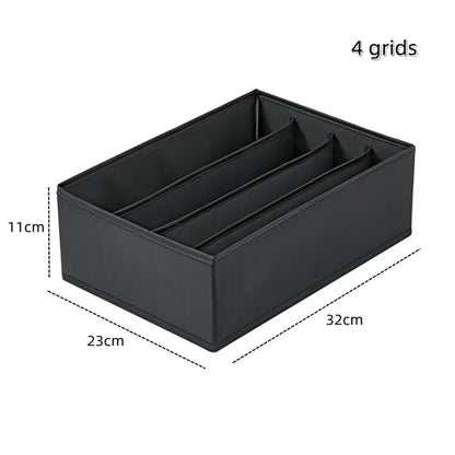 Organizer For Underwear Socks Bra Pants Scarf Tie Storage Box Jeans Clothing Organization Dividers For Drawers Clothes Organizer