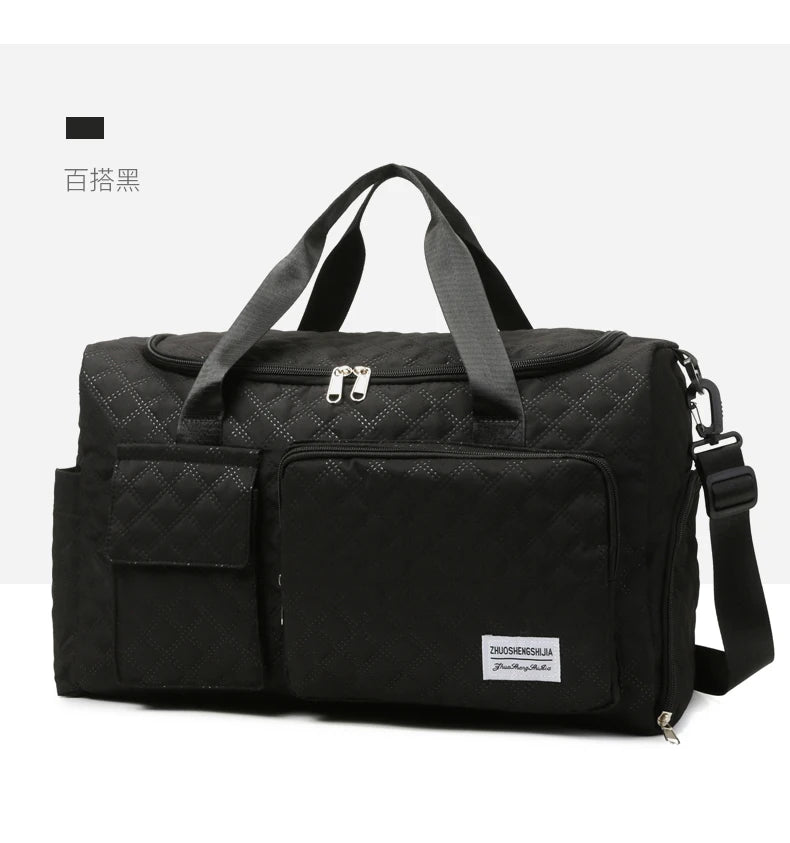 Fashion Travel Bag Handbags Large Capacity Carry On Luggage Bags Men Women Shoulder Outdoor Tote Waterproof Sport Gym Bag