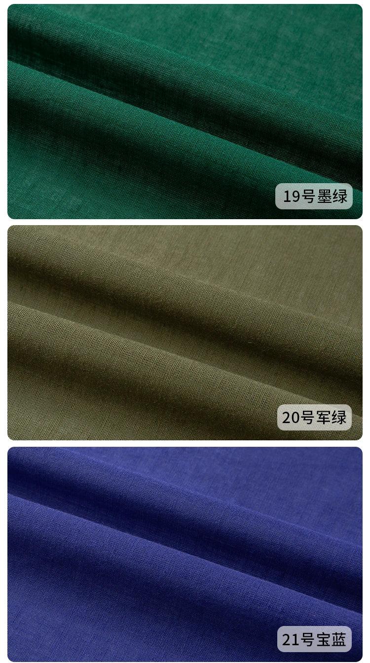 Cotton Summer Solid Color Clothing Lining Cloth White Cotton Dress Mesh Cotton Clothes Lining Fabric