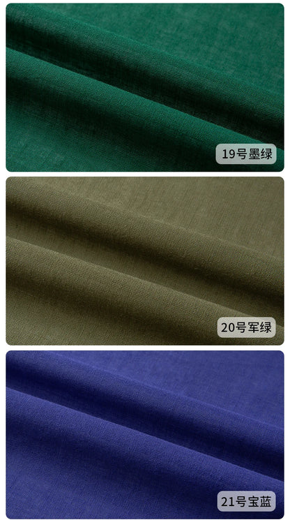 Cotton Summer Solid Color Clothing Lining Cloth White Cotton Dress Mesh Cotton Clothes Lining Fabric