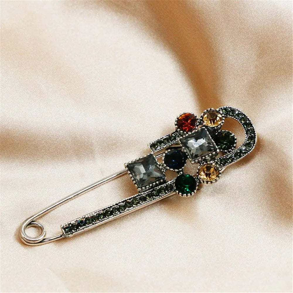 Fashion Clothing Accessories Sweater Brooch Rhinestone Pin Alloy For Women|Girls