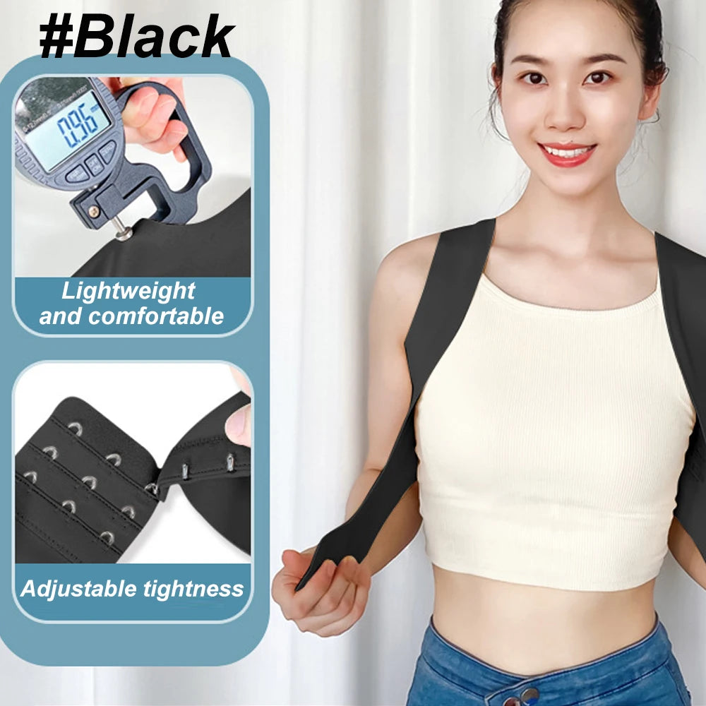 Posture Corrector Adjustable Women Back Support Belt Orthotics Posture Correction Braces Rectify Posture Corset Shoulder Posture