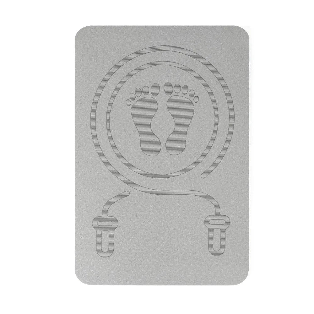 Jumping Rope Accessories Anti-noise Jump Rope Mat Non Slip TPE Yoga Fitness Mats Thickening Sweat Proof Skipping Mat Rope Sports