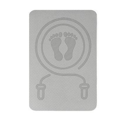 Jumping Rope Accessories Anti-noise Jump Rope Mat Non Slip TPE Yoga Fitness Mats Thickening Sweat Proof Skipping Mat Rope Sports