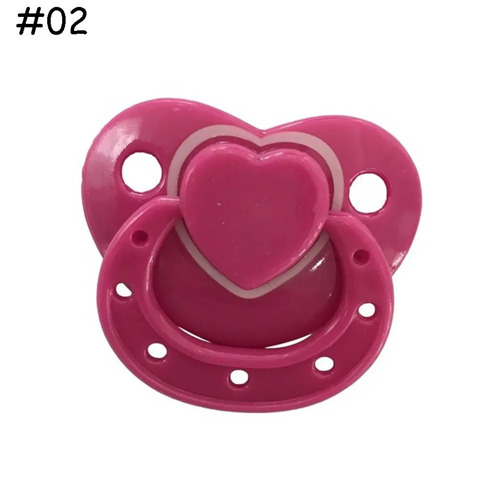 Dummy Pacifier +Magnet Nipples Magnetic Pacifiers for Reborn Baby Dolls Newborn DIY Kids Toy Cute Lovely Babies Dolls Supplies