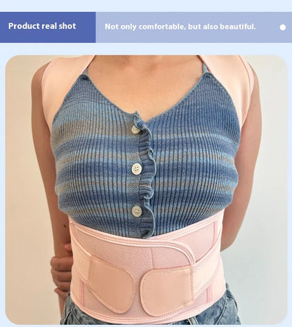 AIQUE Back Posture Corrector Lumbar Pad Waist Support Hunchback Spinal Orthopedic Straps Correct UNISEX Back Brace For Adult