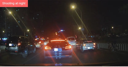 1080P Car Dvr 3 Camra Dash Cam for Cars Camera for Vehicle Recorder Video Front and Rear Camera W/ IR Night Vision Dashcam