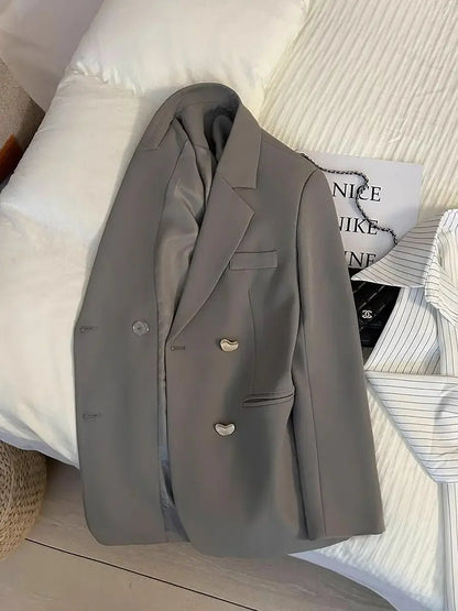 Office Wear Professional Outfits Outerwear Solid Women's Blazers Spring Autumn Female Coats and Jackets In Promotion Korean Fall
