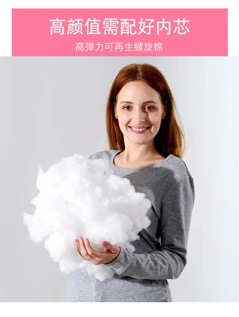 Materbity Pillow for Women Cotton Color Matching Removable Washable U-shaped Waist Support Cushion Pillow Maternity Body Pillow