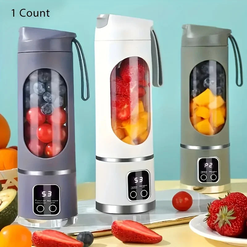 Portable USB Rechargeable Blender &Juicer-Easy to clean for fruit and vegetable drinks, shakes - Capacity 10.14 oz. to 16.91 oz.