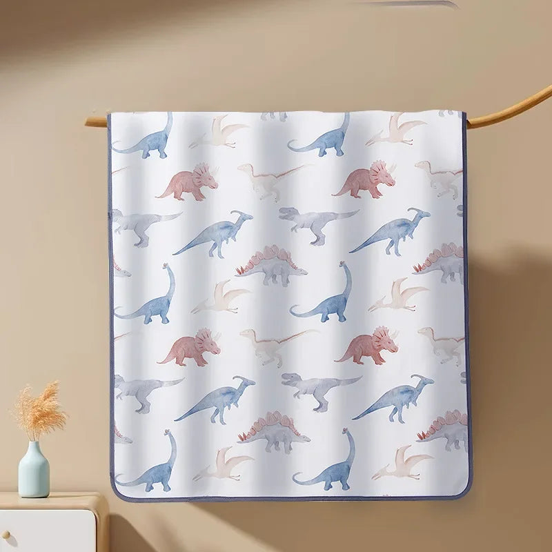 Waterproof Baby Diaper Changing Mat 50*70CM Cute Cartoon Bed Protector Diaper Bedding Urine Pads Care Pad for Adult Baby