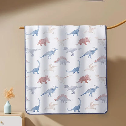 Waterproof Baby Diaper Changing Mat 50*70CM Cute Cartoon Bed Protector Diaper Bedding Urine Pads Care Pad for Adult Baby