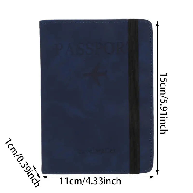 Passport Holder for Travel Essentials  Passport Wallet Cover Case for Travel  Accessories,Passport Book Holders for Women/Men
