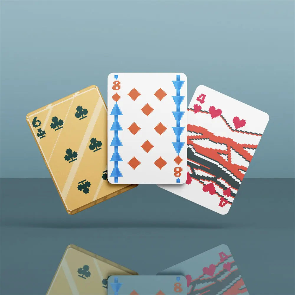 Classic Poker Card Set - Essential Party Game for Gatherings, Tabletop Games & Festive Fun, Durable & Portable Playing Cards