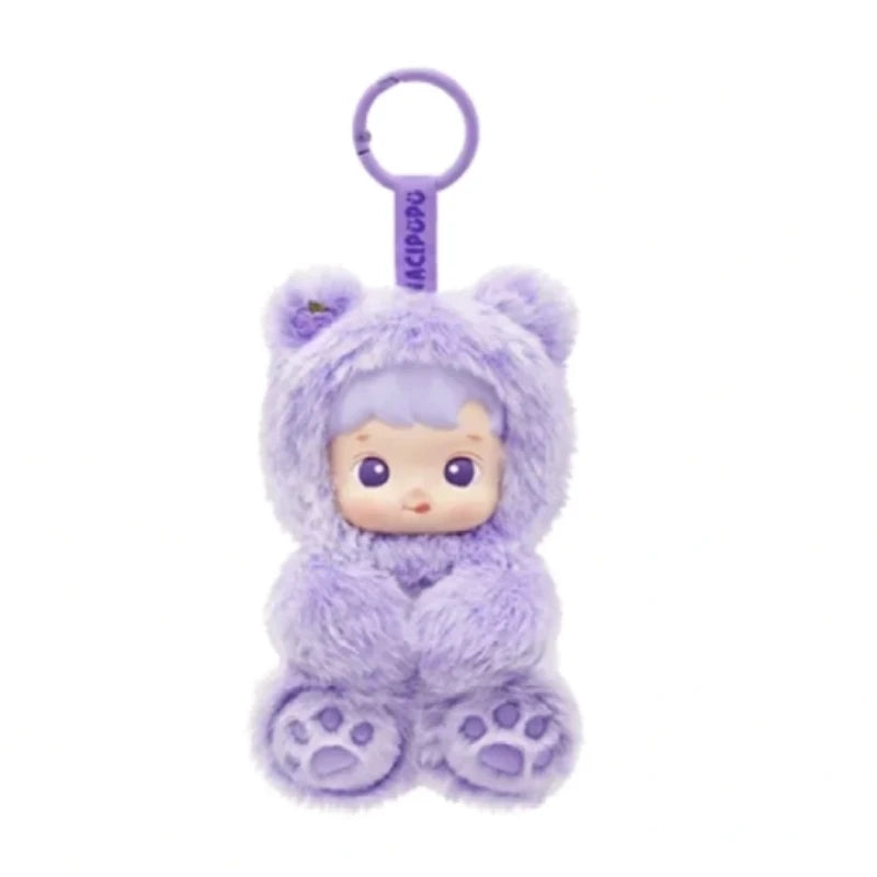 100% Genuine Haci pupu Gummy Bear Series Vinyl Face Blind Box Kawaii Scented Pendant Doll Keychain Decor Sweet Birthday Gift