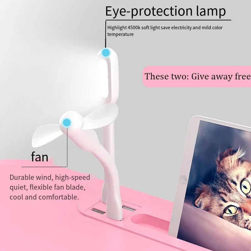 Laptop Desk Laptop Bed Stand Foldable Laptop Table Folding Breakfast Tray Portable Lap Standing Desk Reading and Writing Holder