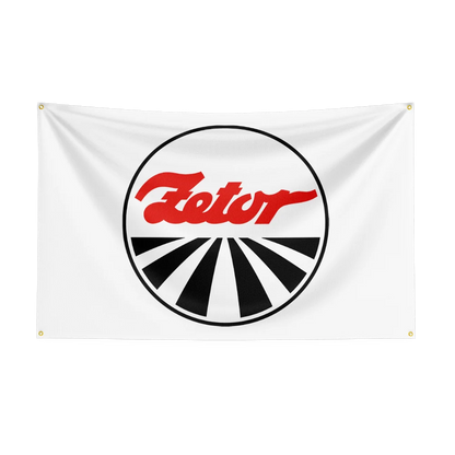 90x150CM TRACTORS-Z-ZETORs a.s. Agriculture Flag Polyester Printed Excavator Banner For Decor