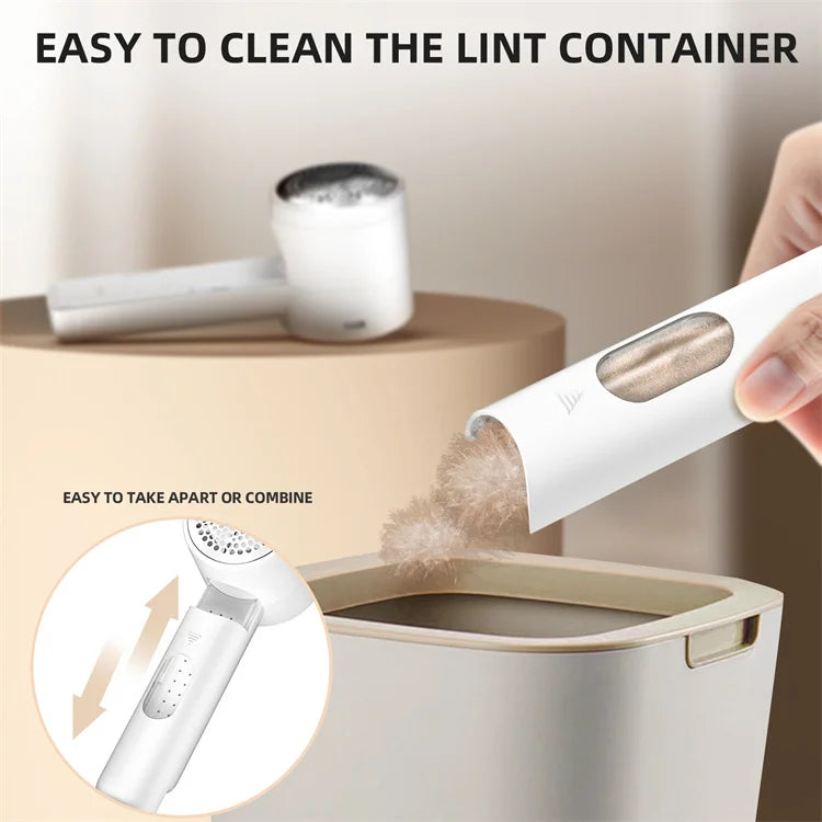 Electric Lint Remover Type-C Rechargable Clothing Fluff Remover Household Coat Sweater Hairball Trimmer Clothing Organizing Tool