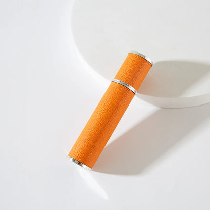 10 ml Portable Perfume Bottle for Travel, Mini Refillable Perfume Dispenser Artificial Leather Leak-Proof Perfume Sprayer, Suit