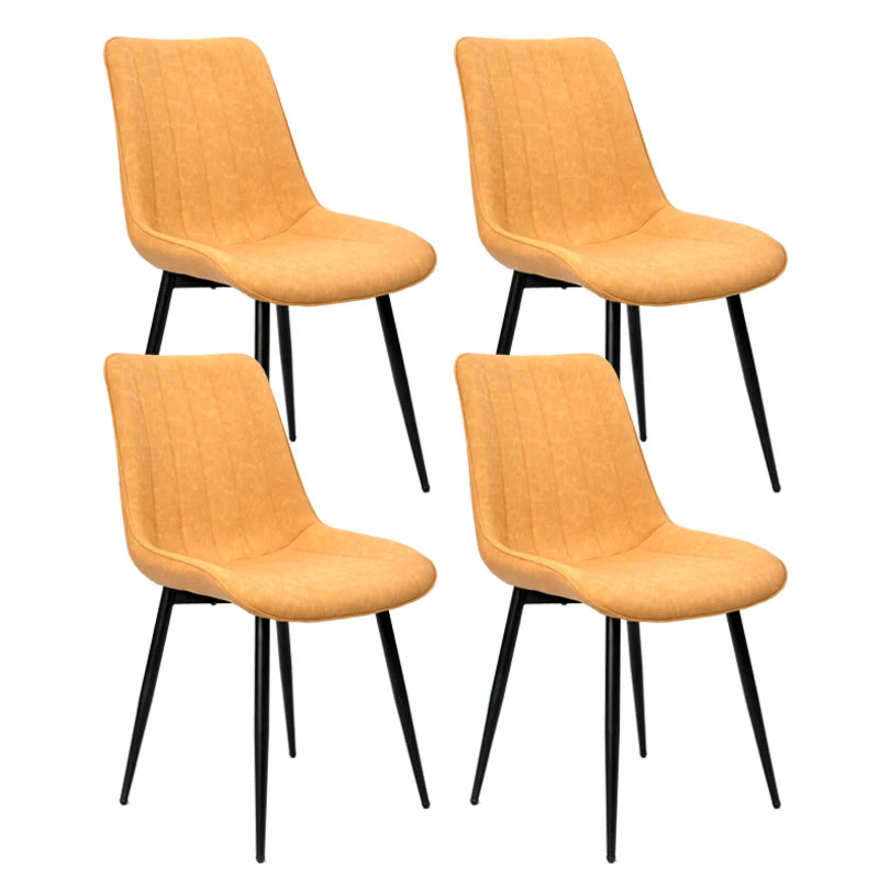 Nordic light stool leather soft dining chair kitchen dining room back chair dining room back chair restaurant is free shipping