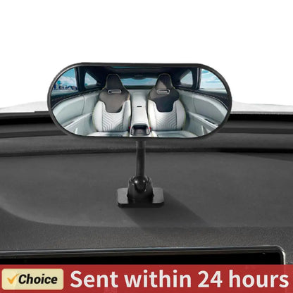 Baby Car Mirror 360° Adjustable Wide Angle Backseat Monitor Automotive Rearview Baby Observation Mirror for Windshield