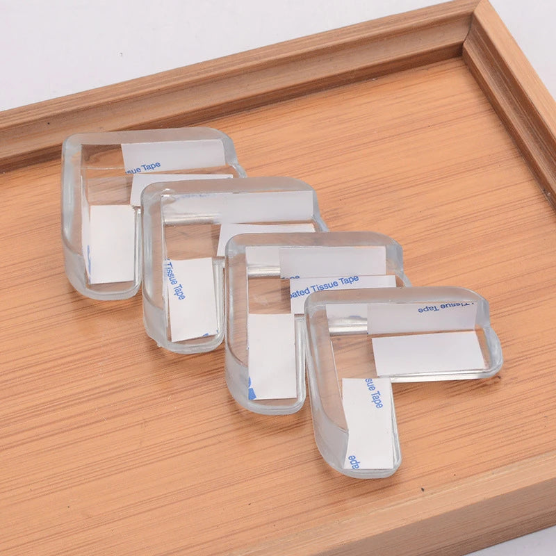 4pcs/set Table Corner Protector Guards for Baby Kids Safety Furniture Teapoy Table Conner Edge Cover Pad Protection Shield
