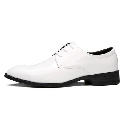Men's Business Shoes, Casual Pointed-Toe Casual Shoes, Tuxedo, Fashionable Wedding Party Shoes for Men