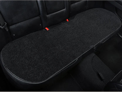 2023 New Car Heated Seat Cushion Made of Lamb Fleece Material, Comfortable and Warm, Suitable for Single Seat, Double Seat, and