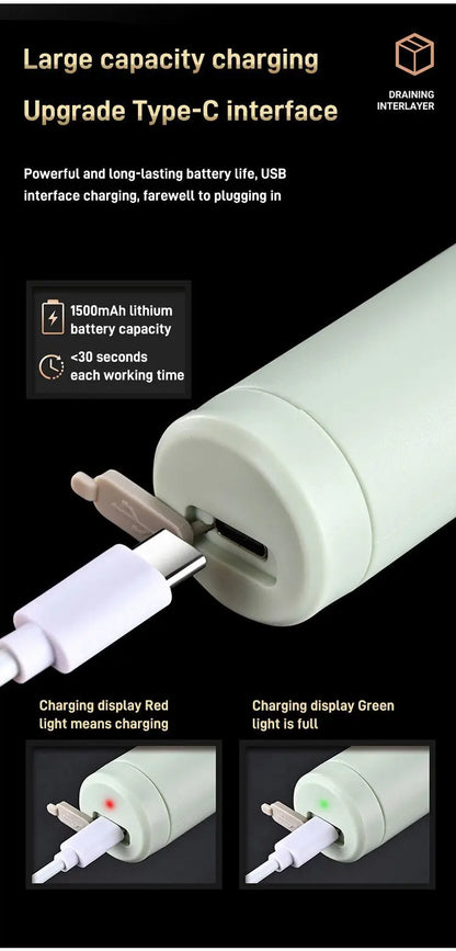 Home Electric Vegetable Cutter Vegetable Chopper Automatic Chopper Slicer Multifunctional Gatling Chopper Garlic Mincer