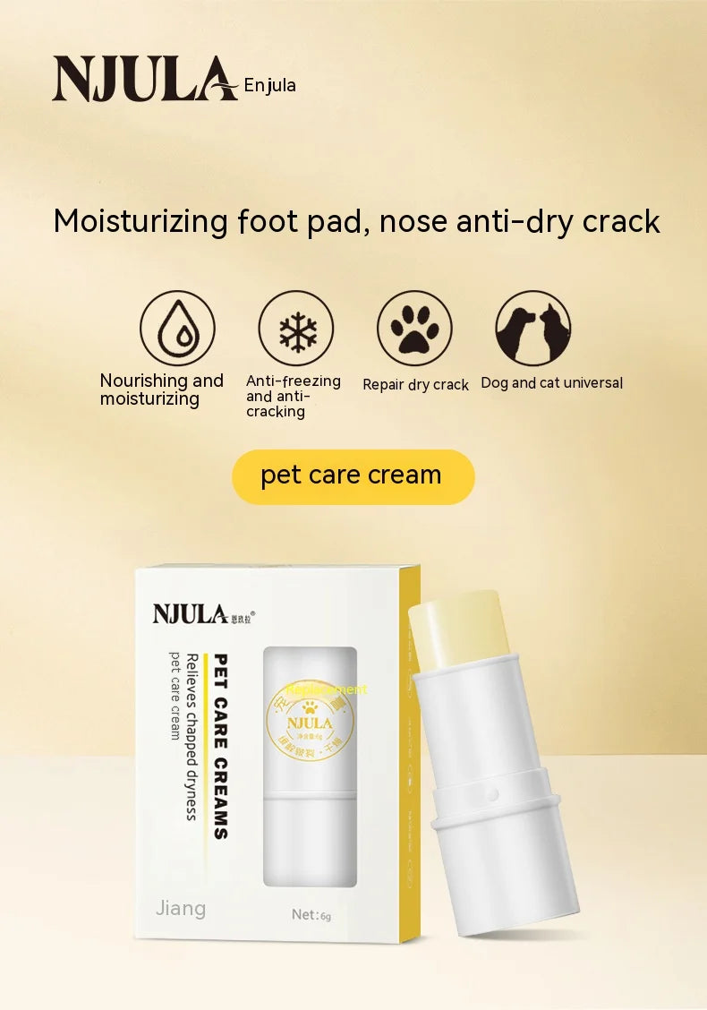 Pet Paw Care Balm Pet Paw Care Balm Moisturizing and Comforting Balm for Dogs and Cats Puppy Paw Care Balm, Moisturizing Nose
