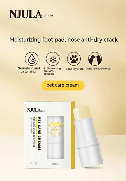 Pet Paw Care Balm Pet Paw Care Balm Moisturizing and Comforting Balm for Dogs and Cats Puppy Paw Care Balm, Moisturizing Nose