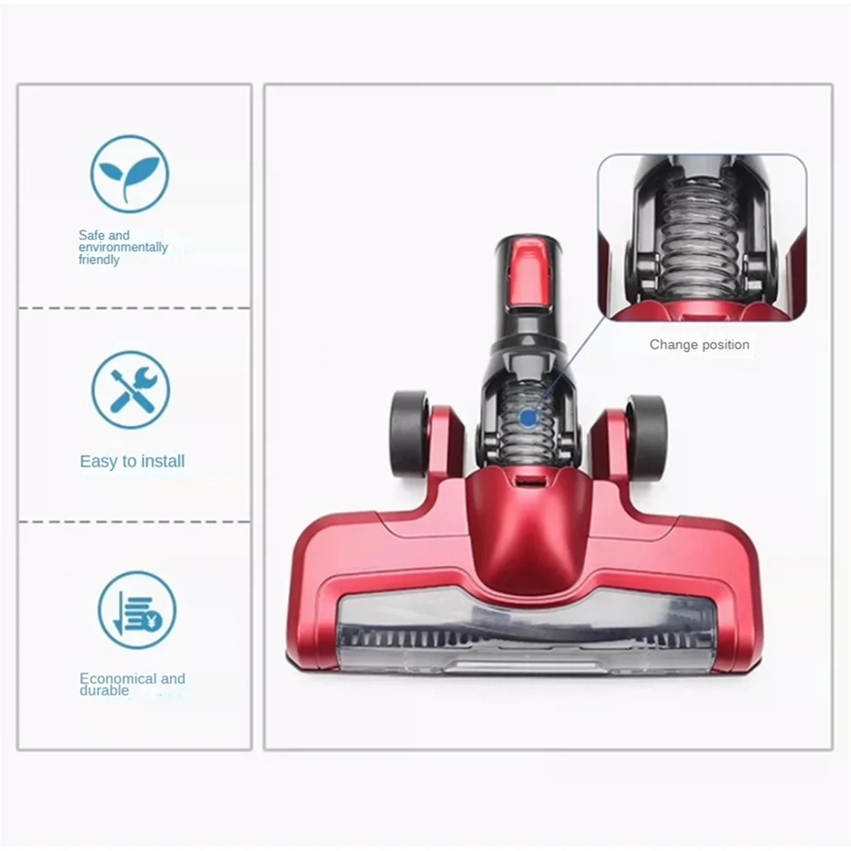 2pcs for Floor Series / Series Floor Scrubber Universal Sewage Pipe Spiral Hose Floor Brush Connecting Pipe