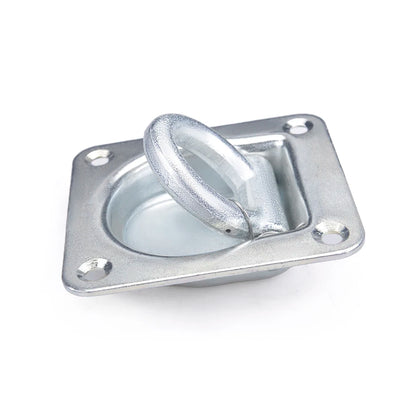 4PCS Recessed D-Ring Tie Down Anchors for Trailer, Trailer Tie Down Anchors Heavy Duty Kit for Trailer or Deliveries