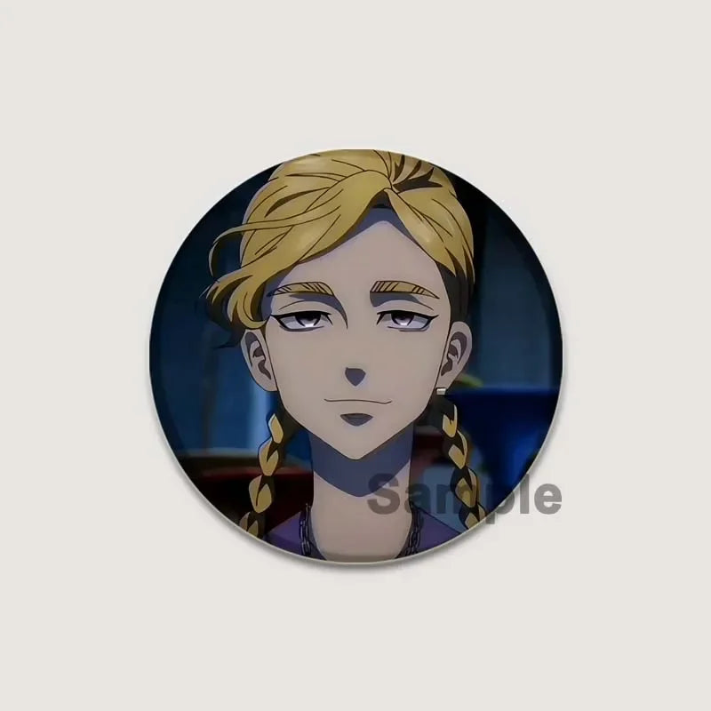Fashion Accessories Anime Tokyo Revengers Brooches Backpack Clothes Accessories Decor Lapel Pin Badge for Fan's Collection Gift