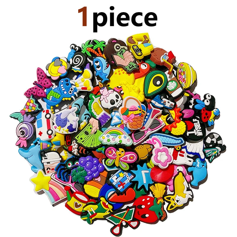 Animals Cute Dog Shoe Charms for Crocs Accessories Decoration Pin Bracelet Wristband DIY Kids Women Gifts