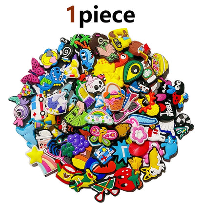 Animals Cute Dog Shoe Charms for Crocs Accessories Decoration Pin Bracelet Wristband DIY Kids Women Gifts