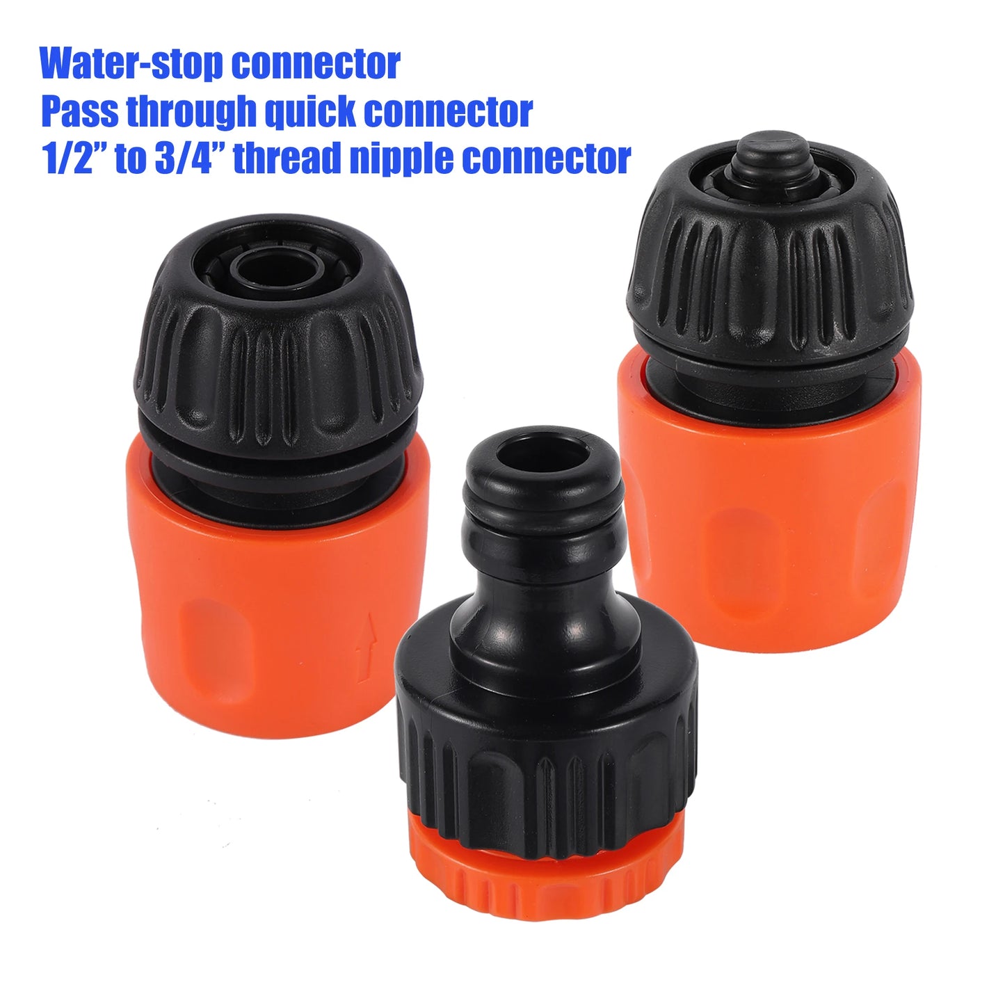 PVC Pipe Garden Agriculture Irrigation Antifreeze Pipe Faucet Adapter Quick Connect Car Wash Water Hose Fitting