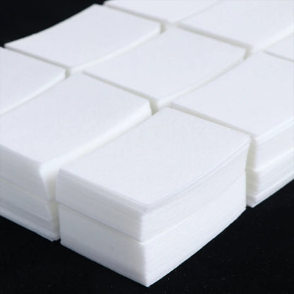 450pcs Lint-Free Nail Polish Remover Wipes Cotton Wipes Manicure Cleaner UV Gel Nail Polish Removal Pads Papers Cleansing Tools