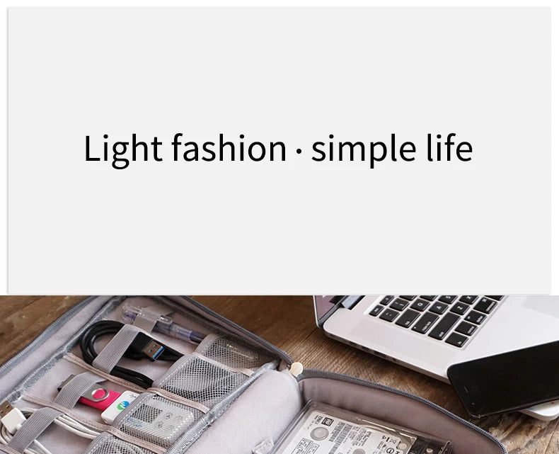 Phone Cord Protector Cable Management Organizer Digital Product Storage Bag Cable Management Cable Organizer Cord Hider