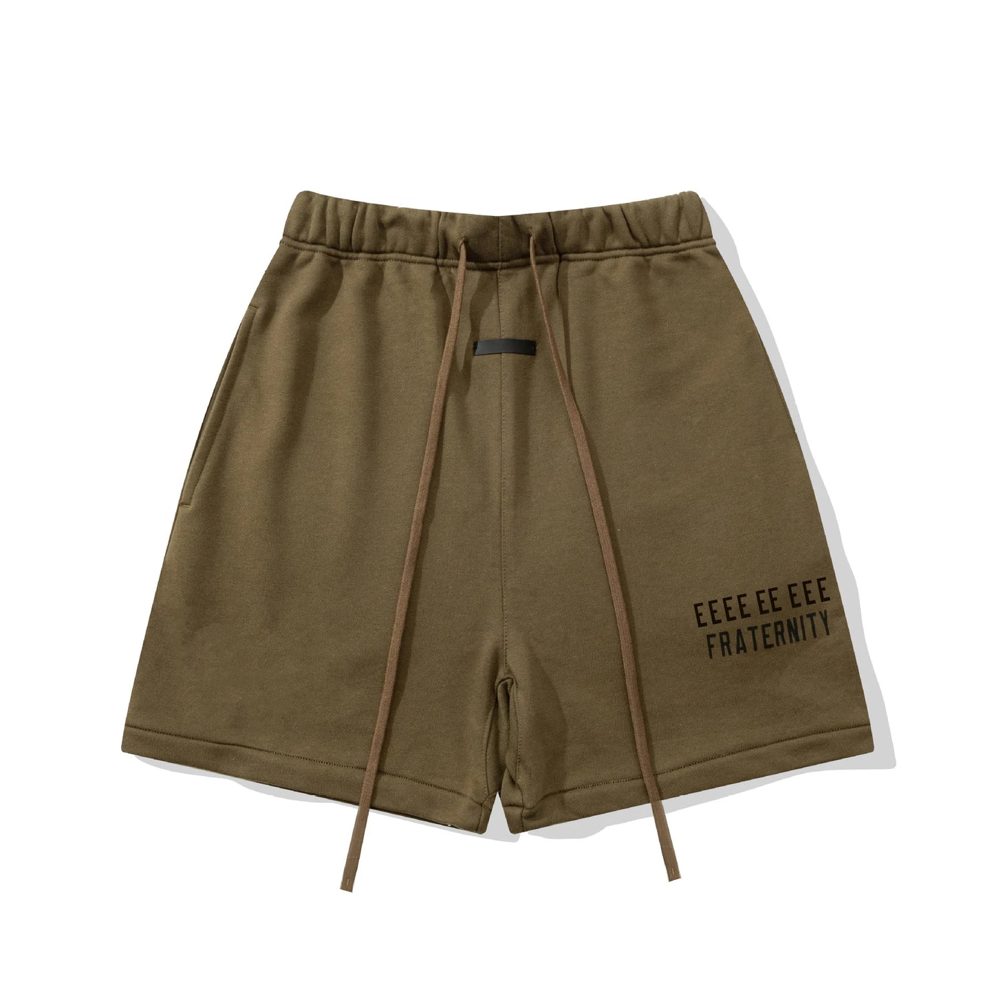 Fashion Design Men's T-shirts Two Rows Letter Logo Streetwear Designer Brand Men's T-shirts Sets