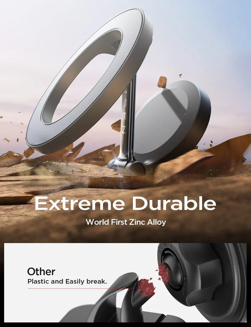 LISEN for MagSafe Car Mount 360° Rotation Magnetic Phone Holder for Car for IPhone 15 14 13 12 Pro Max Plus Mini MagSafe Cases