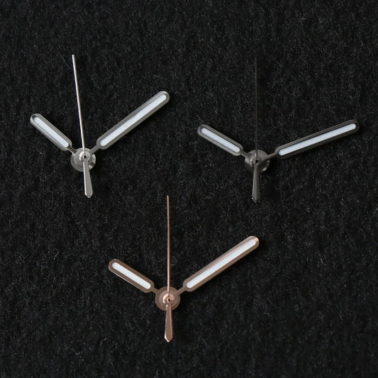 9.5*14*14.5mm NH35 Watch Hand Set for Seiko Nautilus NH35 Movement Watch Needle Hands Green Lume Silver Gold Accessories