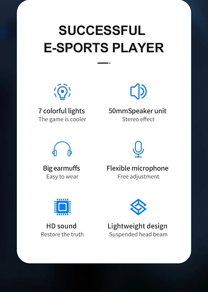 G58 gaming headset gaming wired 7.1 channel PUBG headset computer laptop headset