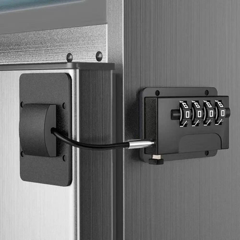 Anti-pinch Hand Baby Safety Lock No Drilling Adjustable Cabinet Lock Child Protection Window Digital Password Lock for Home