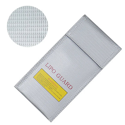 High Quality Fireproof & Waterproof Explosion-proof RC LiPo Battery Safety Bag Safe Guard Charge Sack 90*64*50MM
