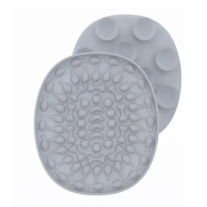 Dog Silicone Lick Mat, Slow Food Plate, Bathing Distraction, Sucker, Food Training Pet Feeder Supplies for Dogs