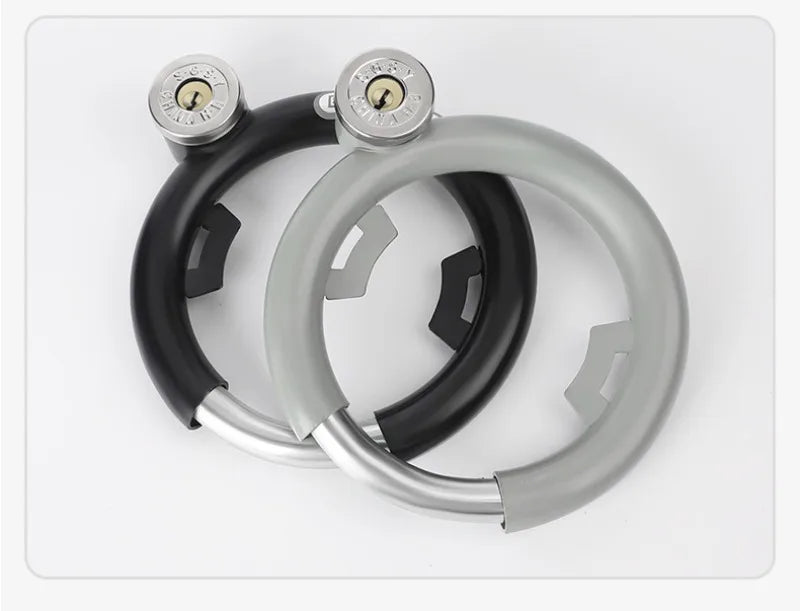 Bicycle Lock Anti-theft Locked Mountain Bike Electric Car Battery Car Locks Circular Lock-On Outdoor Bicycle Lock Accessories
